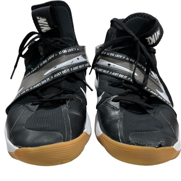 Nike Womens React Hyperset Women's Volleyball Shoe black white size 9.5 - Picture 3 of 9